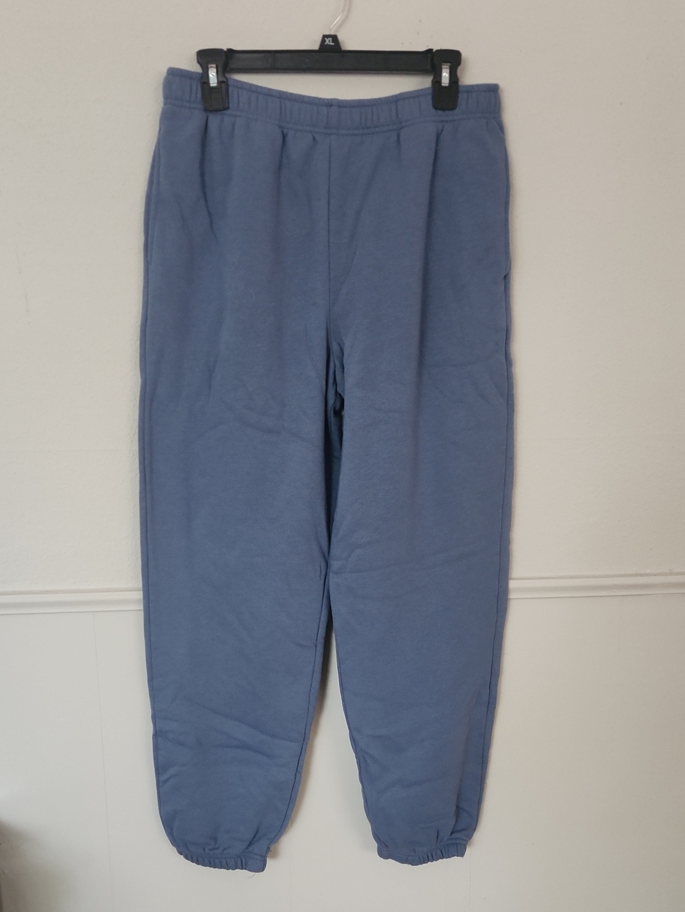 No Boundaries Dusty Blue Elastic Waist Joggers